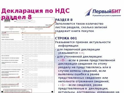По ошибке подали декларацию ндс
