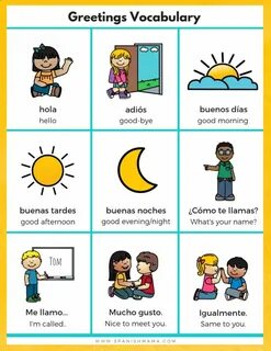 I learn spanish