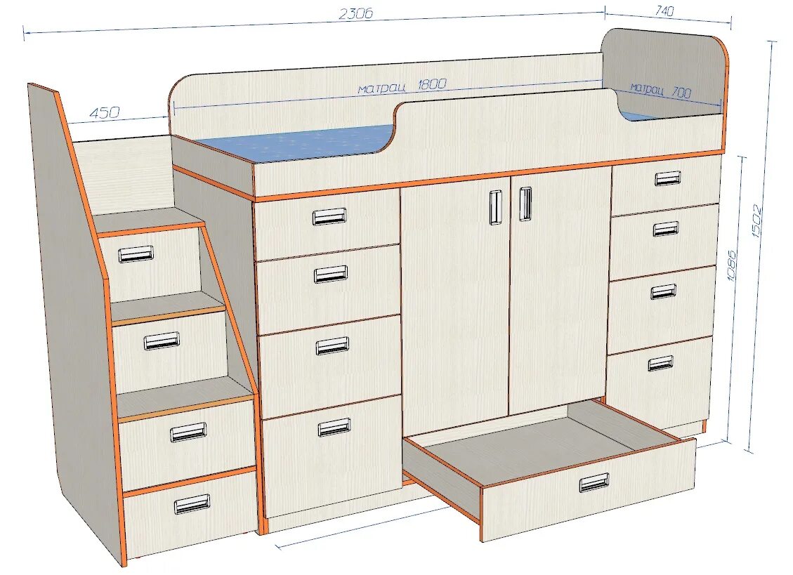 Почему размеры готовой мебели. Кровать комбинированная детская. Проект корпусной мебели в детской. Спроектировать мебель для школьника. Стол письменный раскрой ЛДСП.