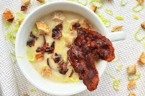 Пюре с лисичками