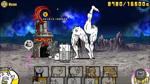 Growing battle cats