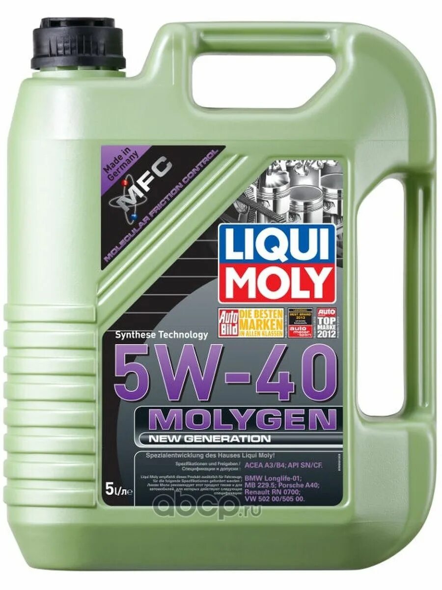 Liqui Moly 5w40. 9055 Liqui Moly. Liqui Moly масло моторное Molygen New Generation. Ликви моли 5w40 Оптимал Нью Генератион. Масло молиген 5w40