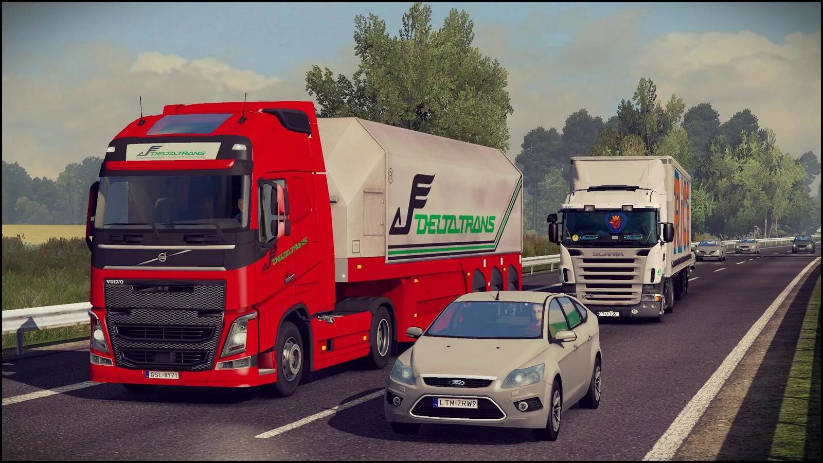 Етс 2 трафик. Трафик грузовиков Euro Truck Simulator 2. Етс 2 трафик пак. ETS 1.34.