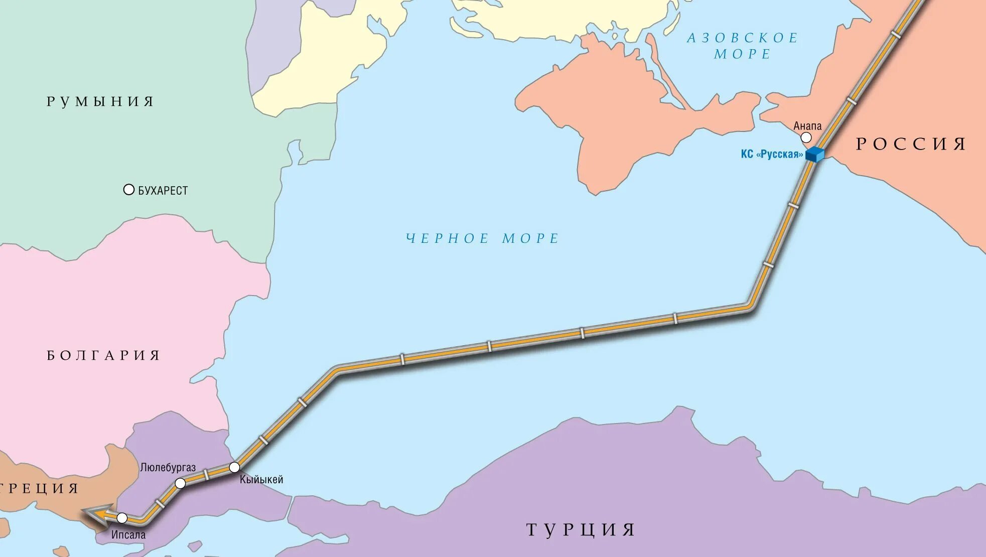 Карта турецкого потока газопровода на карте. Южный поток газопровод на карте через Турцию. Южный поток газопровод карта Турция. Турецкий поток газопровод на карте.