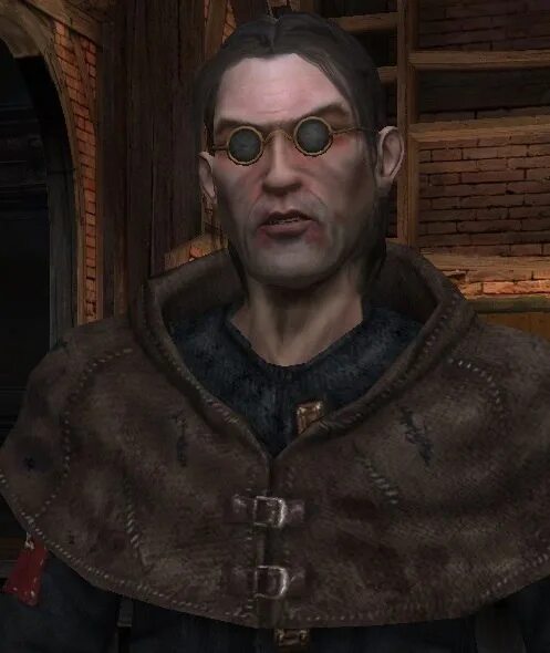 Ведьмак очки профессора. Профессор ведьмак 1. ральф блюнден ведьмак.