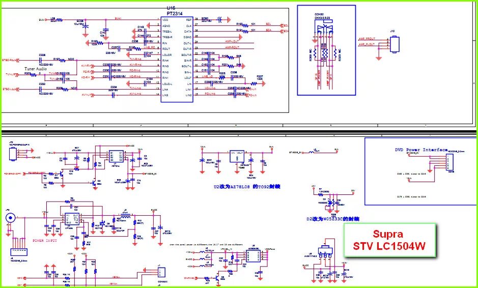 Схема телевизора stv. Схема телевизора STV—lc2204wd. Электрическая схема телевизора Супра STV-lc32520wl. Телевизор Supra STV-lc30550wl схема. Схема блока питания телевизора Supra STV -lc19t800wl.