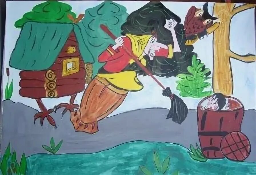 Мусоргский баба. Пьеса мусоргского баба яга. иллюстрация к любому произведению. рисунок к любой сказке. иллюстрация кипроизведению баьамяга.