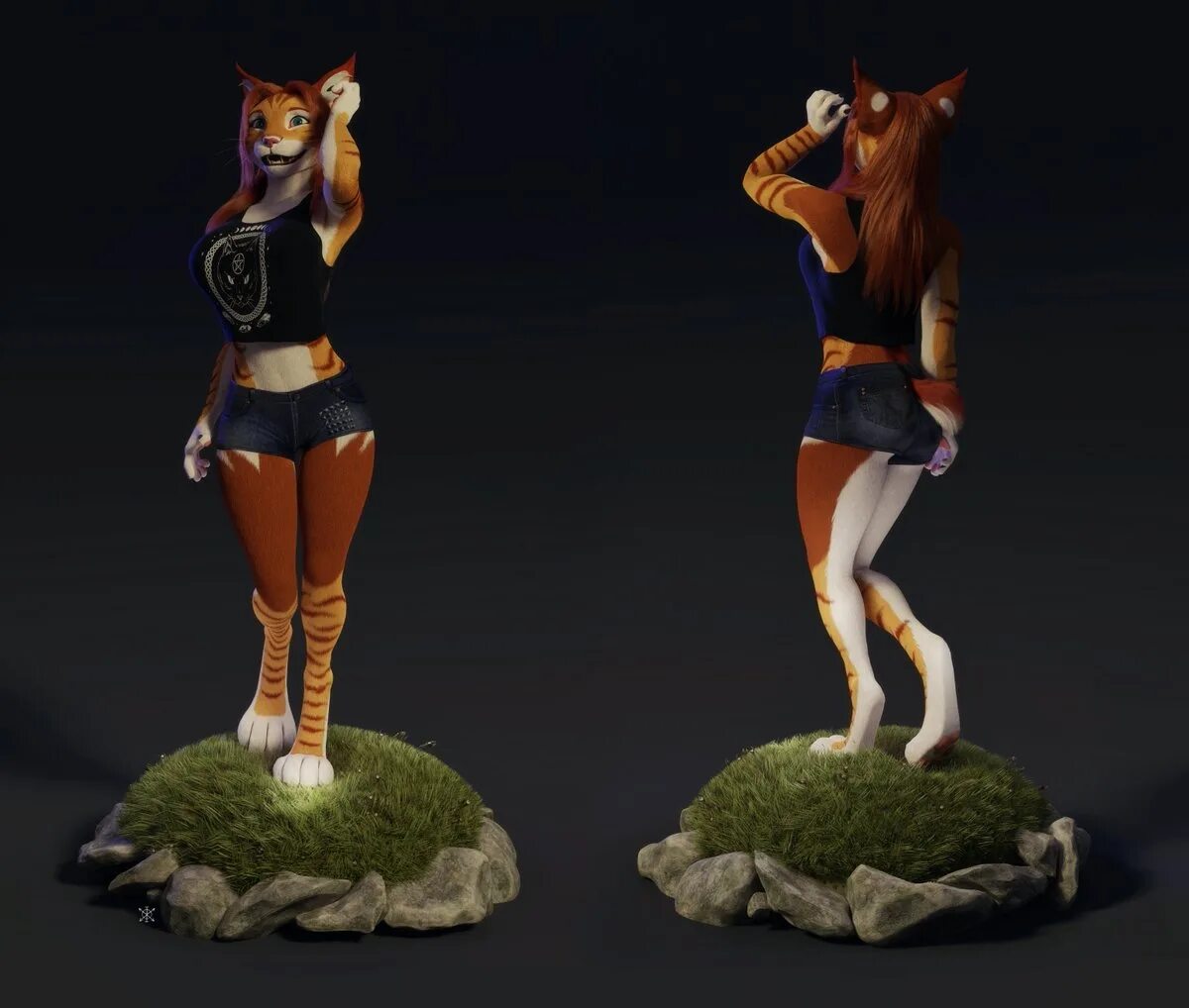 3d furry models. Фурри Коллин 3д. Фурри 3д. Фурри модельки. Фурри 3d модель.