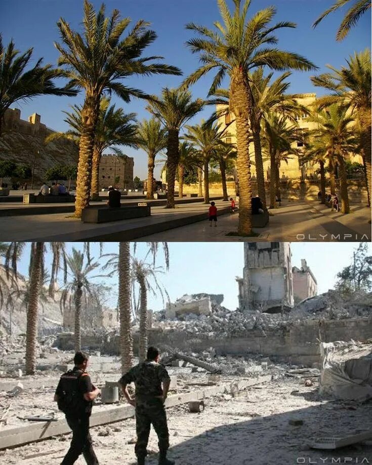 Pin on Syria's heritage in ruins: before-and-after pictures Cities in syria, Syr