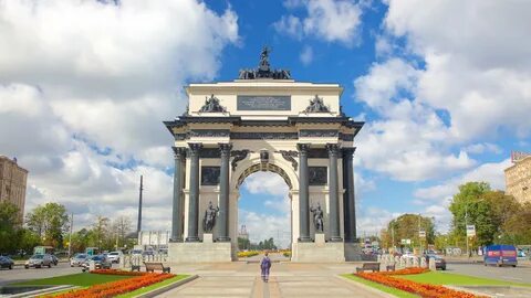 Триумфальные ворота в москве 1812