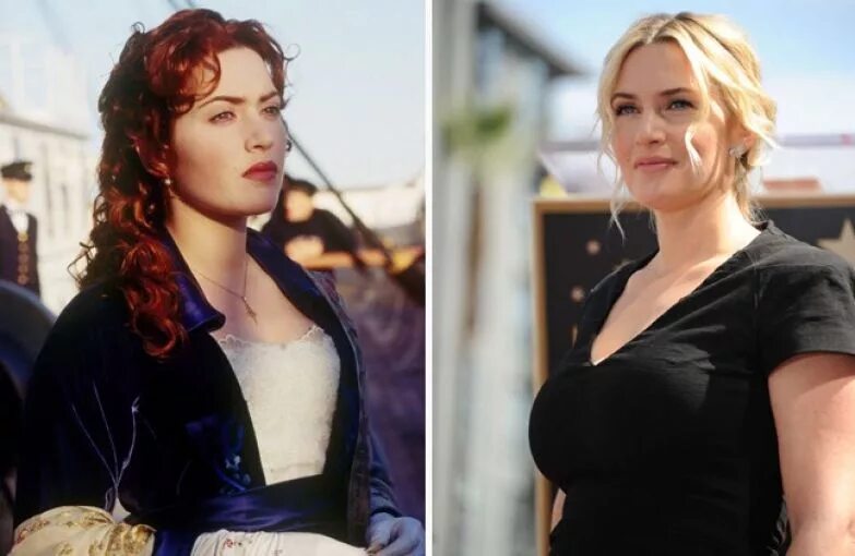 кейт уинслет в 1997 году. кейт уинслет роза дьюитт бьюкейтер. кейт уинслет в молодости титаник. кейт уинслет в титанике и сейчас. сколько лет розе из титаника.