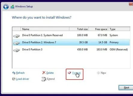 Установка windows 10 на ssd