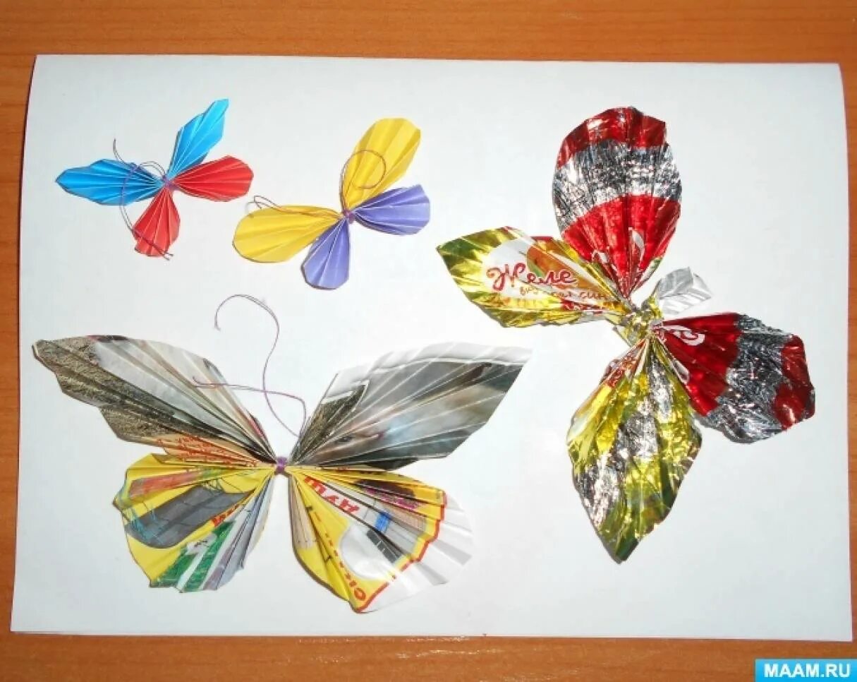 Изображение из фантиков изо 2 класс