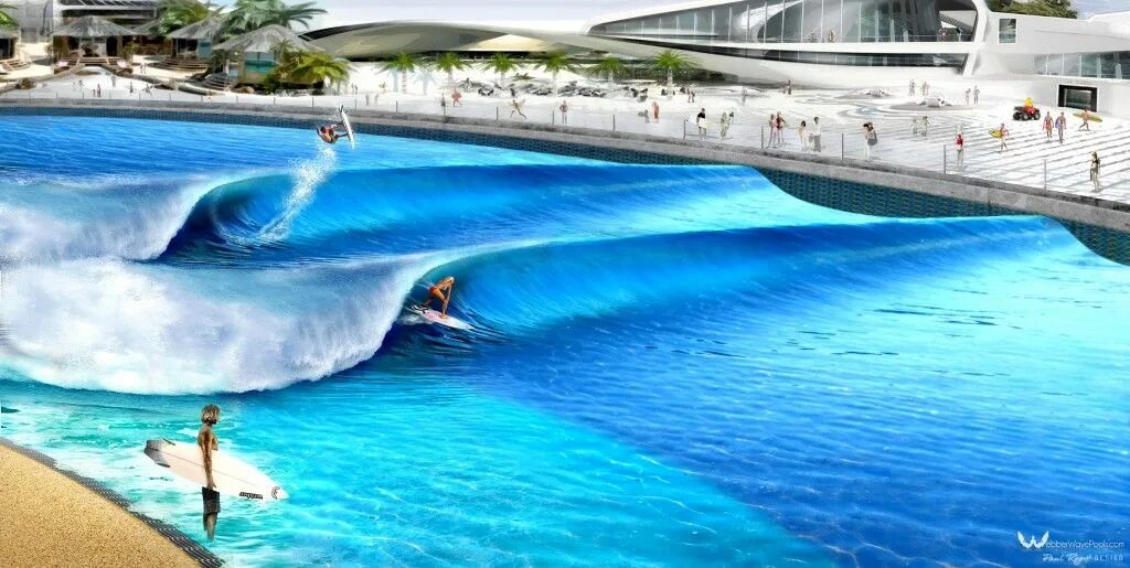 Waves pool