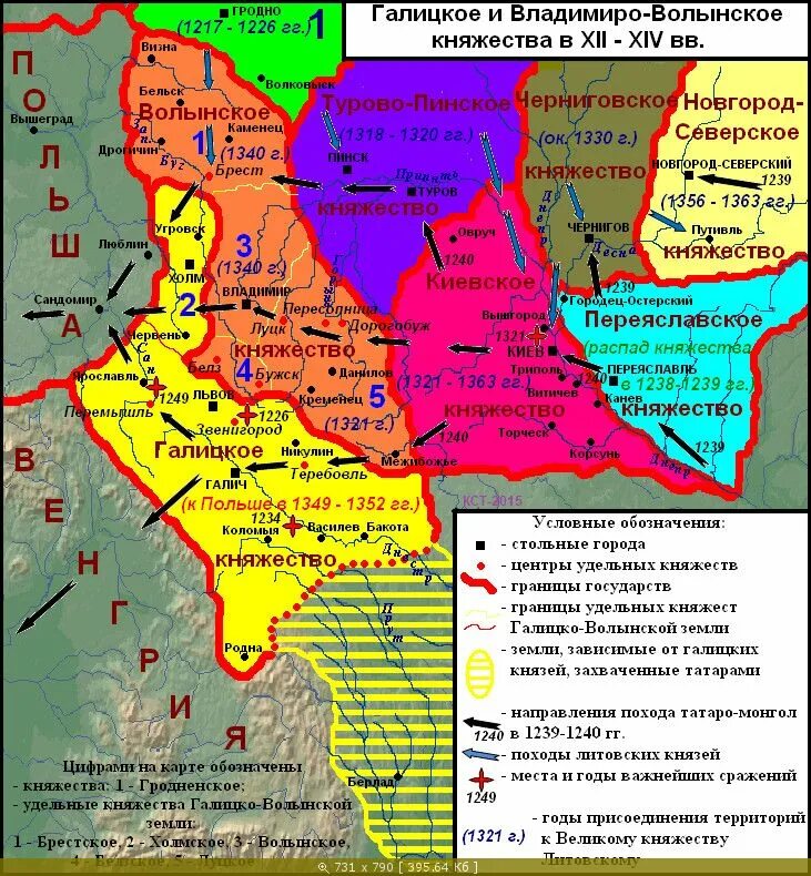 Галицко-Волынские земли. Галицко-Волынское княжество карта. Галицко-Волынское княжество. Когда Галицко Волынское княжество вошло в состав Польши и Литвы.