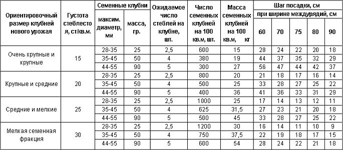 Посадка картофеля сколько на сотку