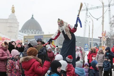 Масленица в москве впервые