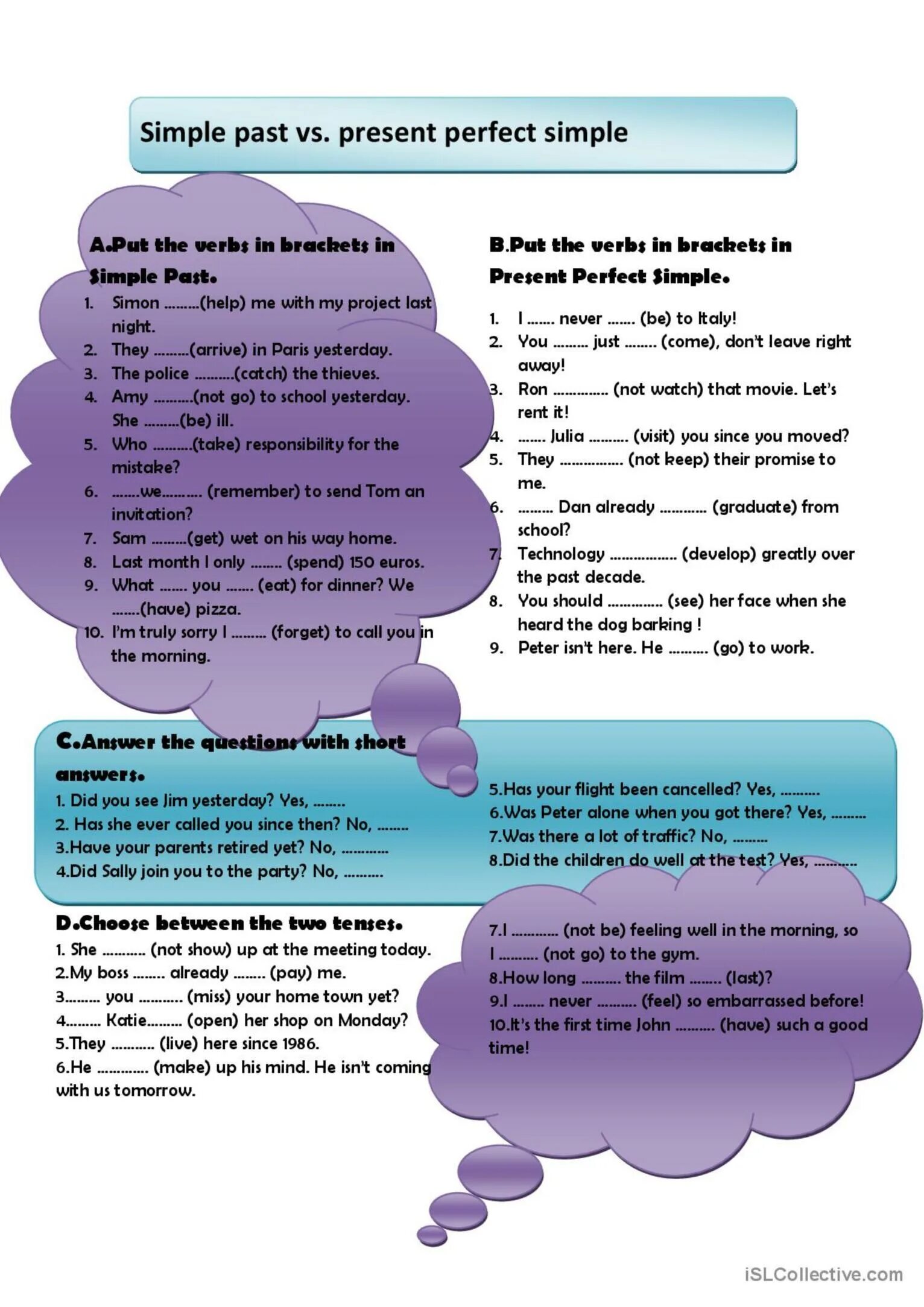 Past simple vs past perfect exercises. Present perfect past simple for kids. present perfect past simple exercise. present perfect vs past simple exercises. present perfect vs past simple worksheets.