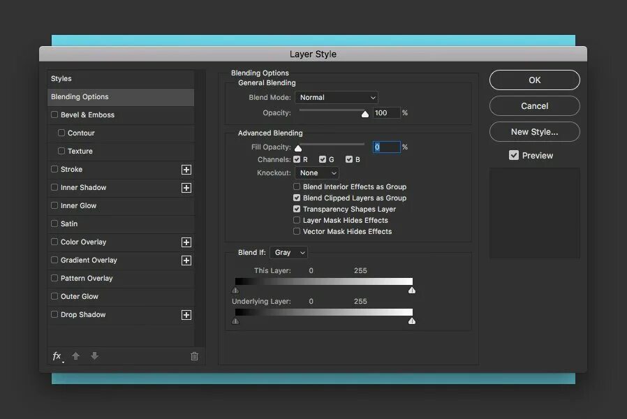 Blend option. Blending options. blend options. cocos creator photoshop style blend effect.