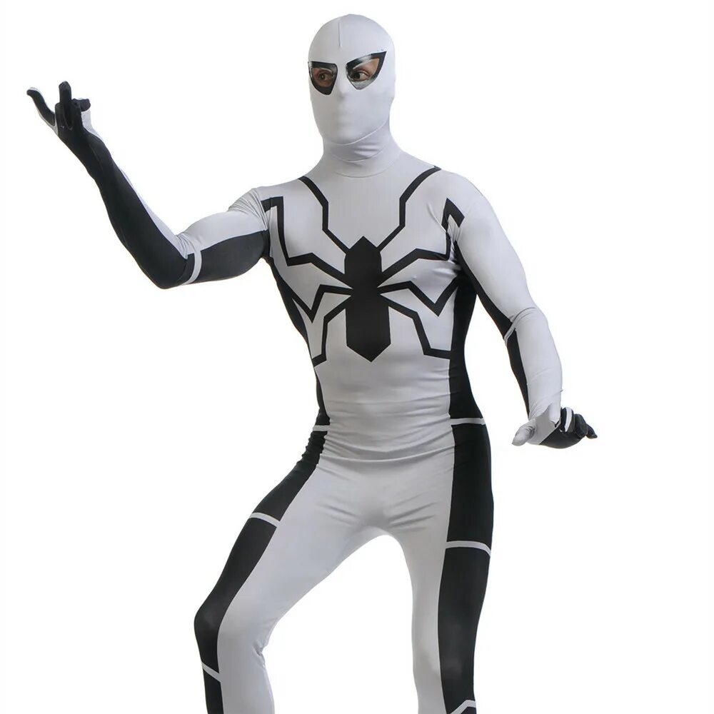 Костюм белый паук. Костюм белый паук. Человек паук белый костюм. Человек паук костюм ps4 белый паук. Человек паук костюм негатив.