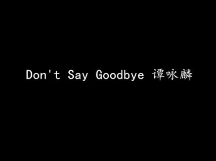 Don t say like that