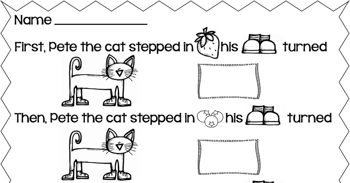 It s my cat. Pete the Cat. Pete the Cat Shoes. Pete the Cat i Love my White Shoes activities. Pet the Cat i Love my Shoes Worksheets.