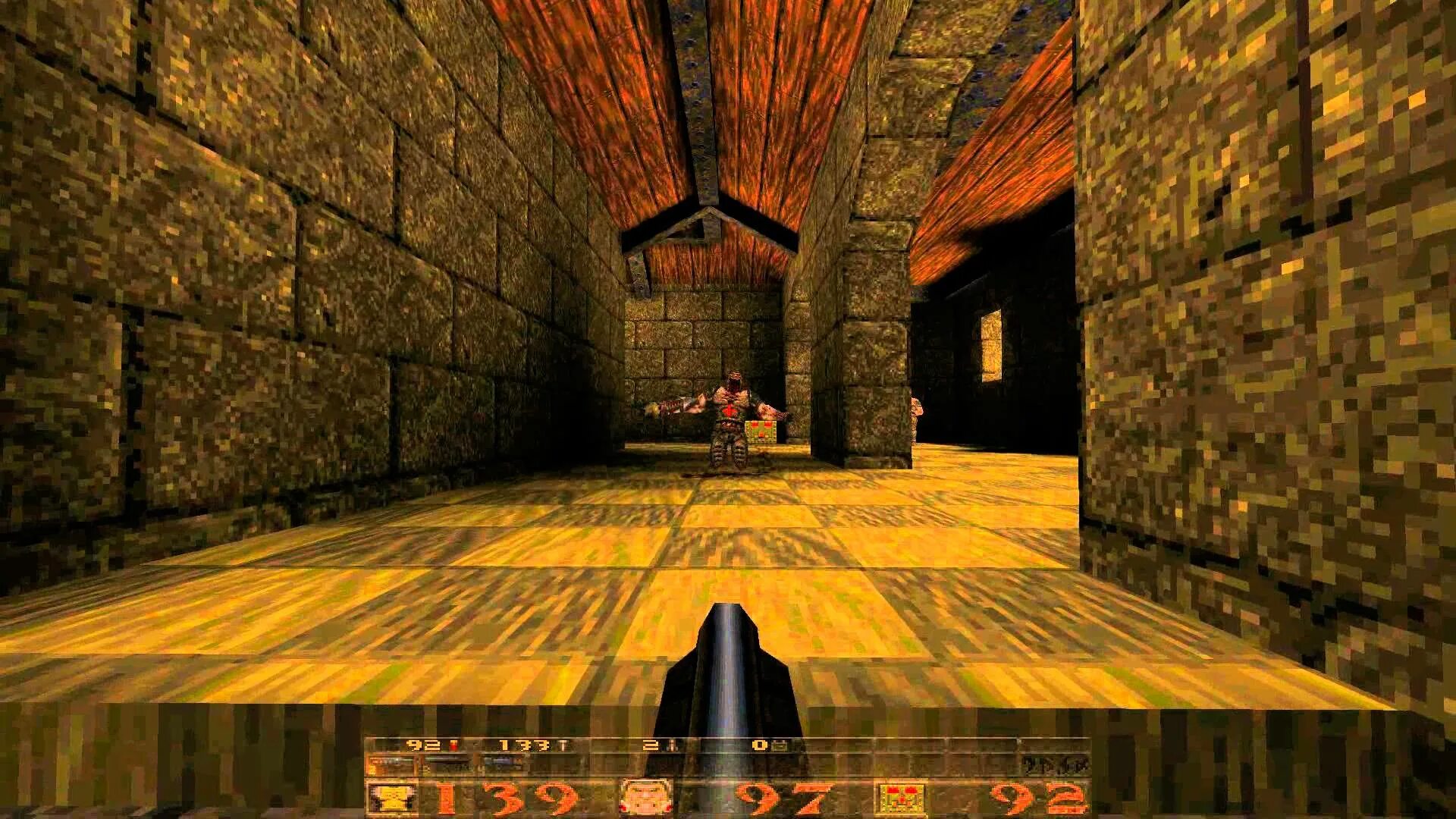 Quake 1996. Квейк 1 факел.