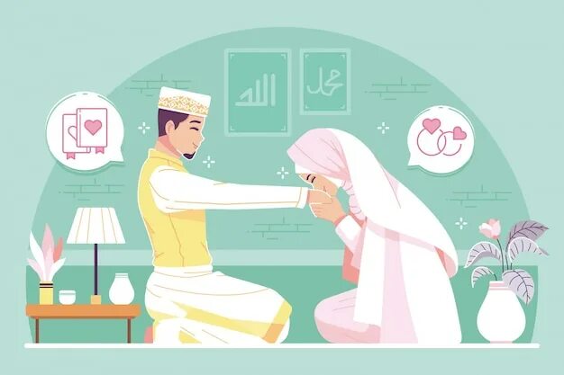 13 мусульманская. Мусульманская свадьба рисунок. Открытка с поздравлением к свадьбе мусульман. С днем свадьбы по мусульмански. Поздравление со свадьбой по исламу.