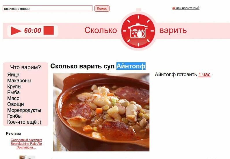 Сколько по времени варится мясо