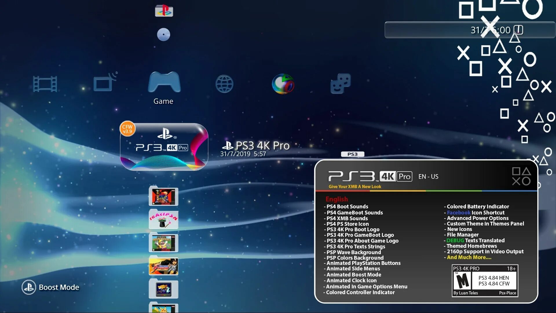 Ps3 menu Emulator. PLAYSTATION 3 меню. XMB ps3. Pkg ps3. Файл pkg ps3