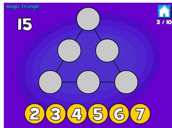 Magic 21. Magic Triangle. Magic Triangle Math. Рандом чисел игра. Компьютерная игра рисунок расставь цифры.