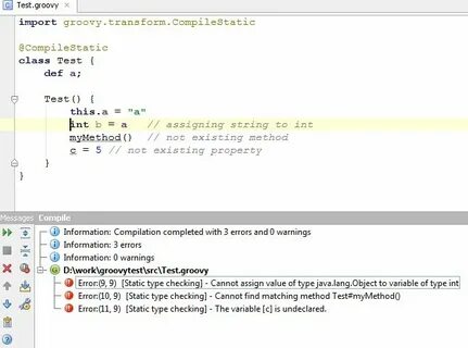 Groovy exception