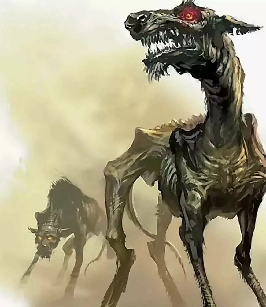 Собака монстр. Волкодав зверь. Гротескное чудовища собака. Вымышленные динозавры. Гротескное чудовища собака.