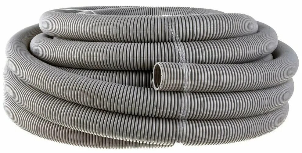 пвх d 25 с зондом (50 м) иэк. д. 16мм пвх(серая) с зондом(100м) рувинил. гофра серая с протяжкой. 75м) урал пак гф-0100725-075.