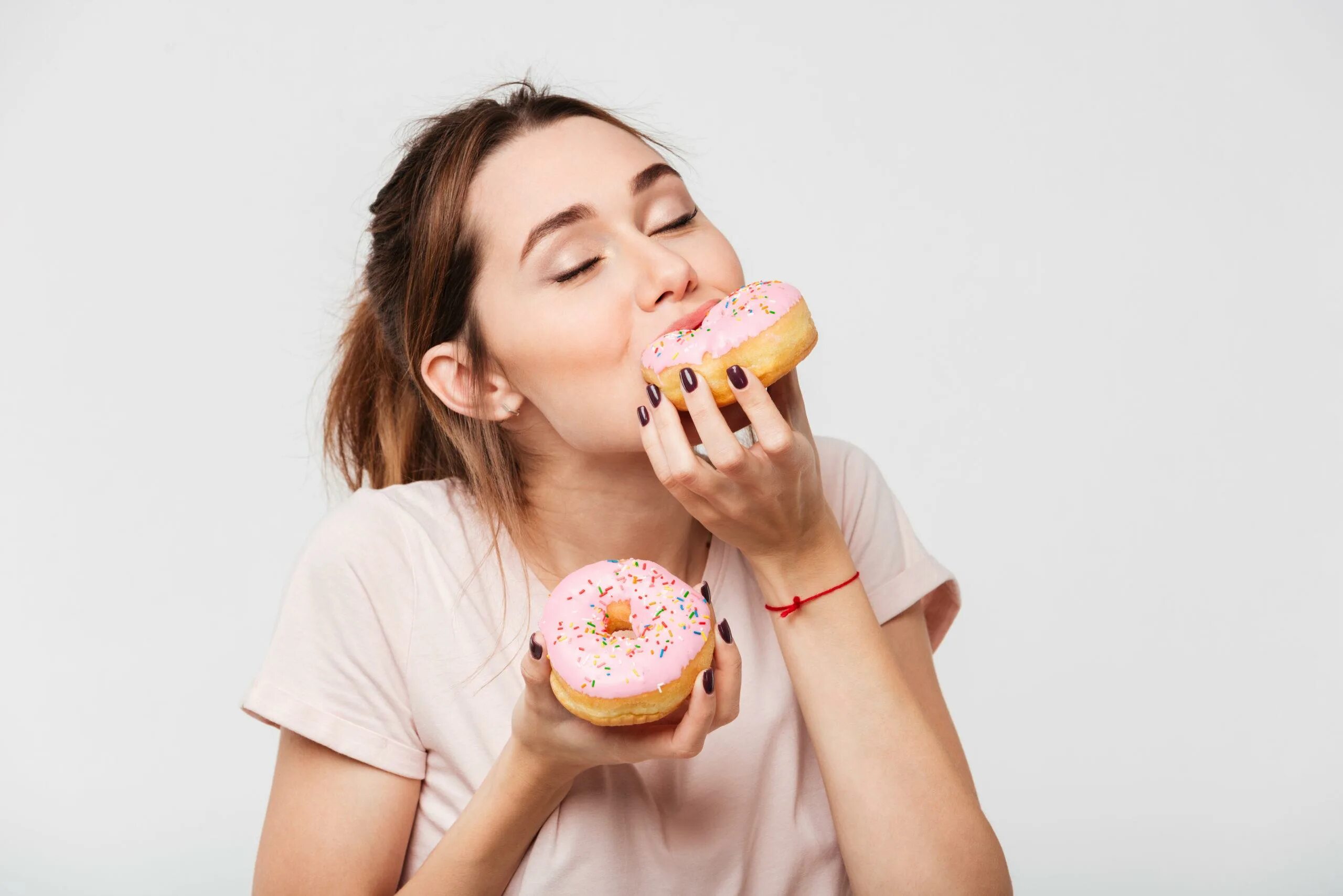 You eat many sweets