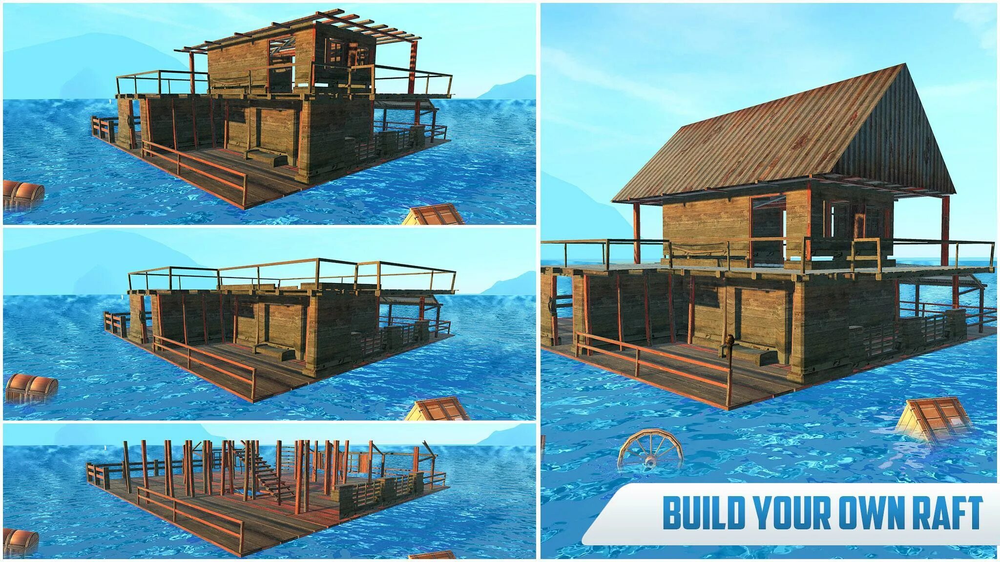 Survival плот. Raft survival плоты. raft постройки. красивые плоты в рафт. домик для выживания на плоту рафт.