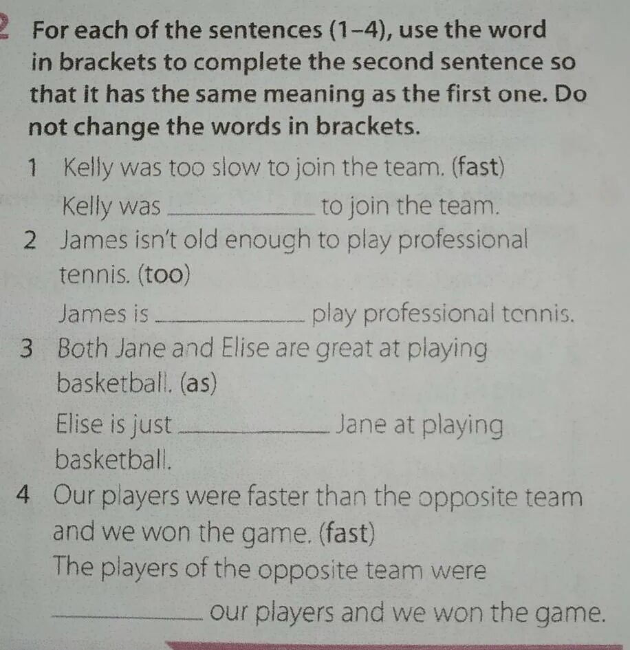 Complete each sentence so that it. Complete each sentence so that it