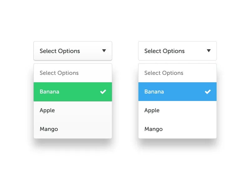 Web select