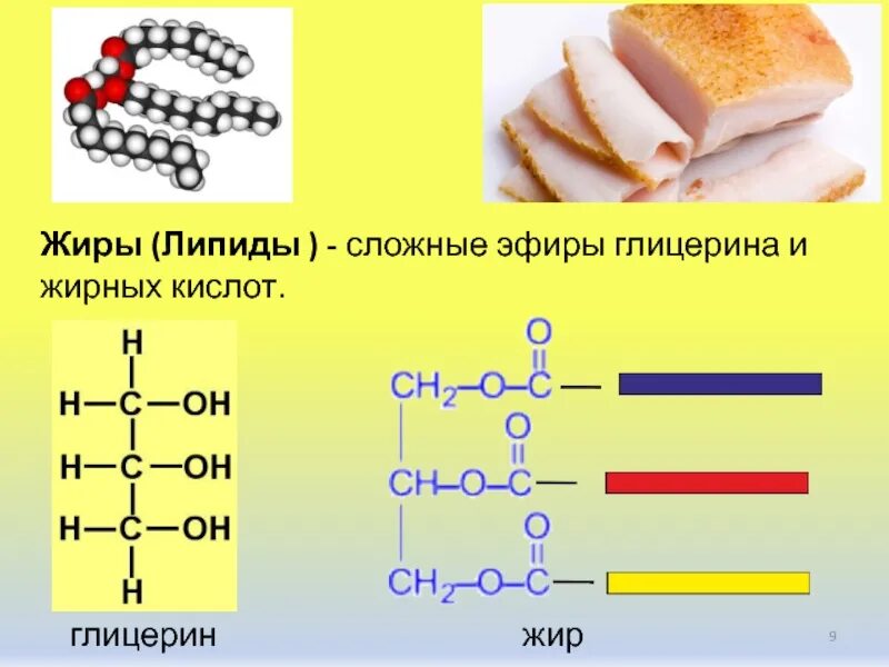 Связи липидов. Эфир глицерина и жирных кислот. Жиры сложные эфиры глицерина и жирных кислот. Глицерин и жирные кислоты. Жиры это сложные эфиры глицерина.