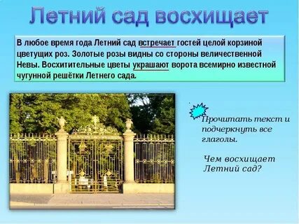 Консультация летнего сада