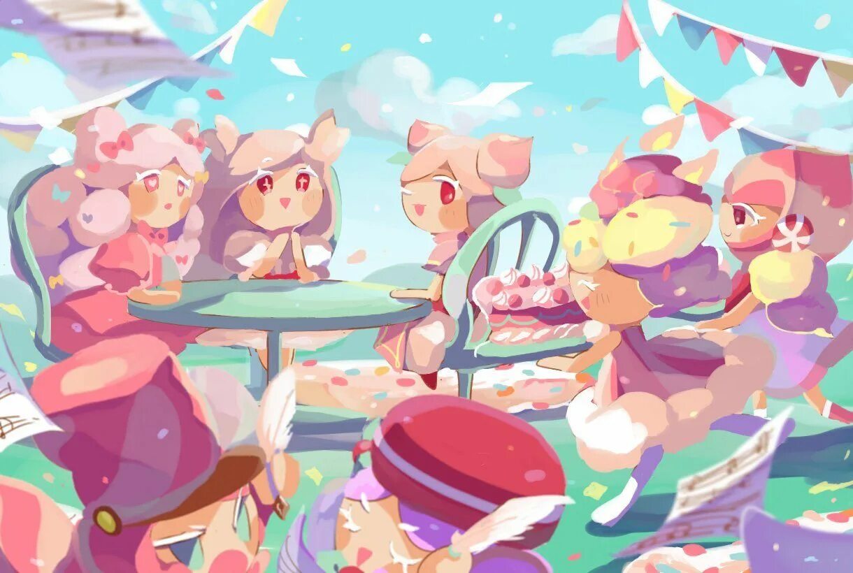 Choco cake tower cookie run