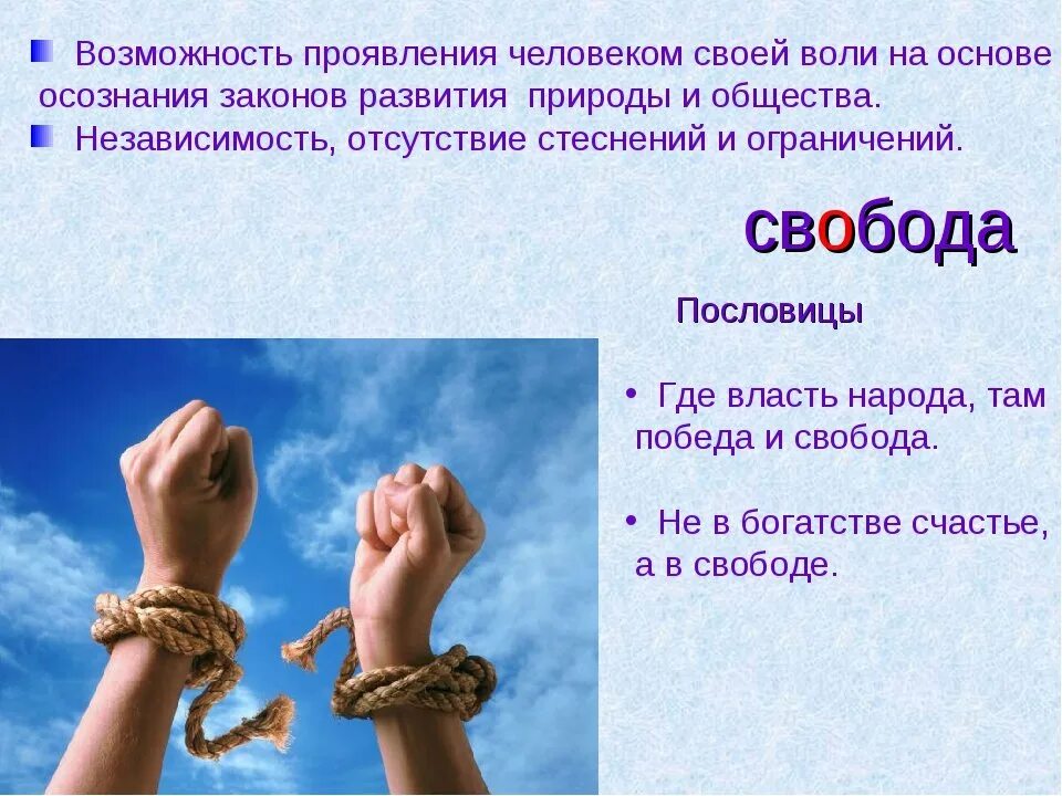 Пословицы о свободе. Поговорки о свободе. Презентация на тему Свобода. Пословицы про волю и свободу. Вопросы на тему свобода человека