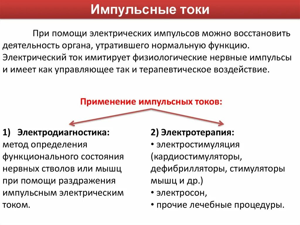 Импульсный ток в медицине. Применение импульсных токов в медицине. Применение импульсного тока в медицине. Импульсный ток в пелиуине.