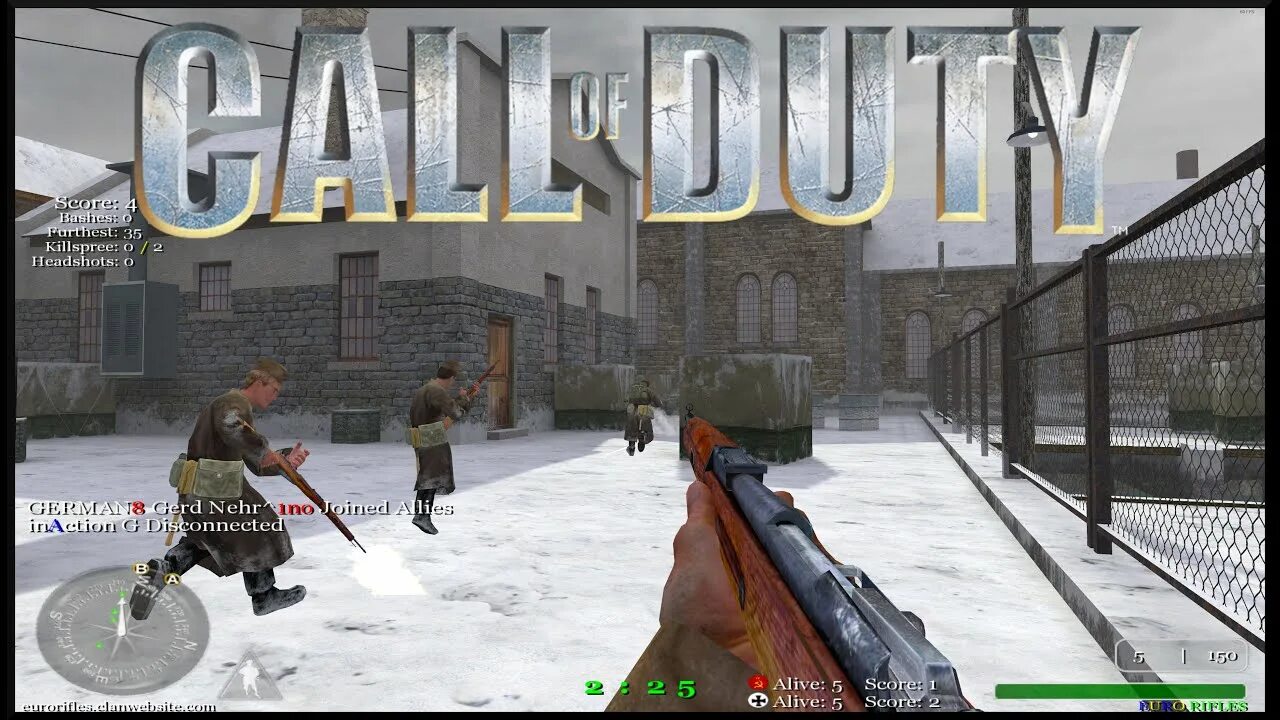 Call of duty 1 multiplayer. Call of duty 1 multiplayer