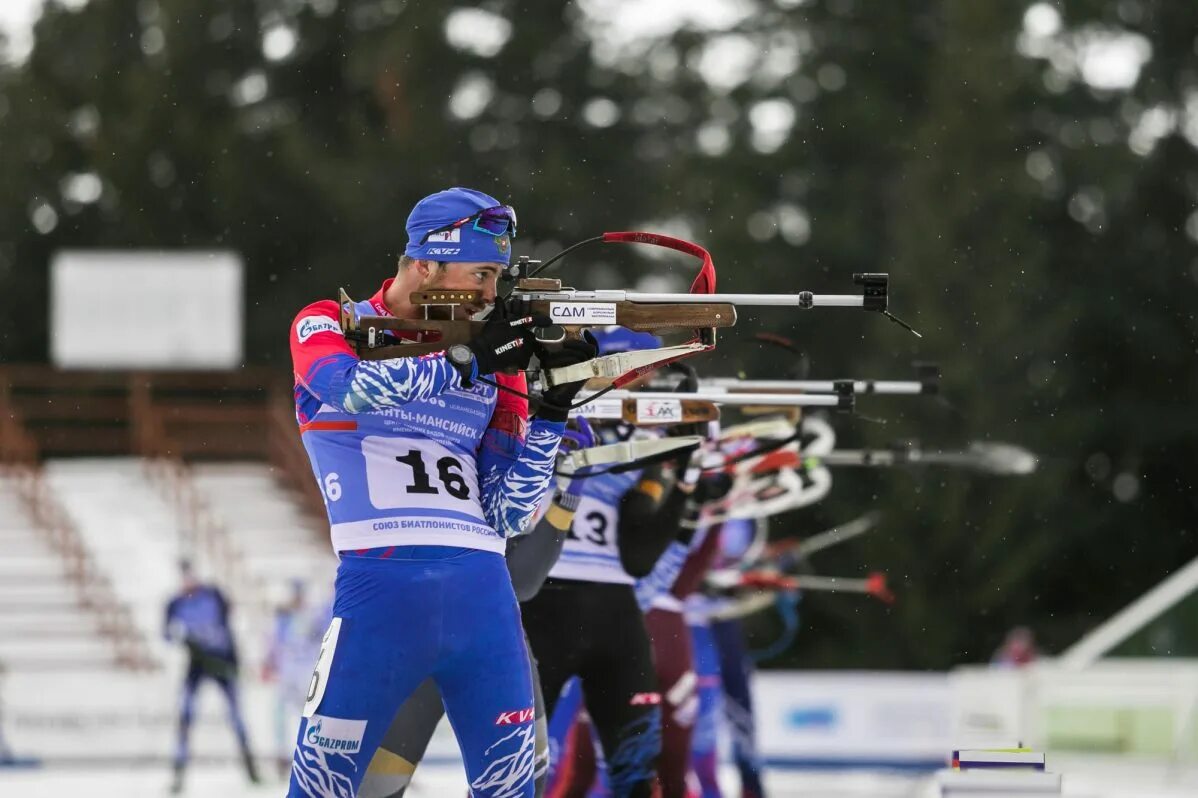 Биатлон чемпионат россии масстарт мужчины