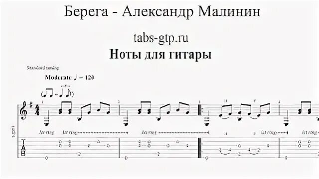 Ноты берега берега Малинин. Берега Малинин караоке со словами. А натом берегу табы.