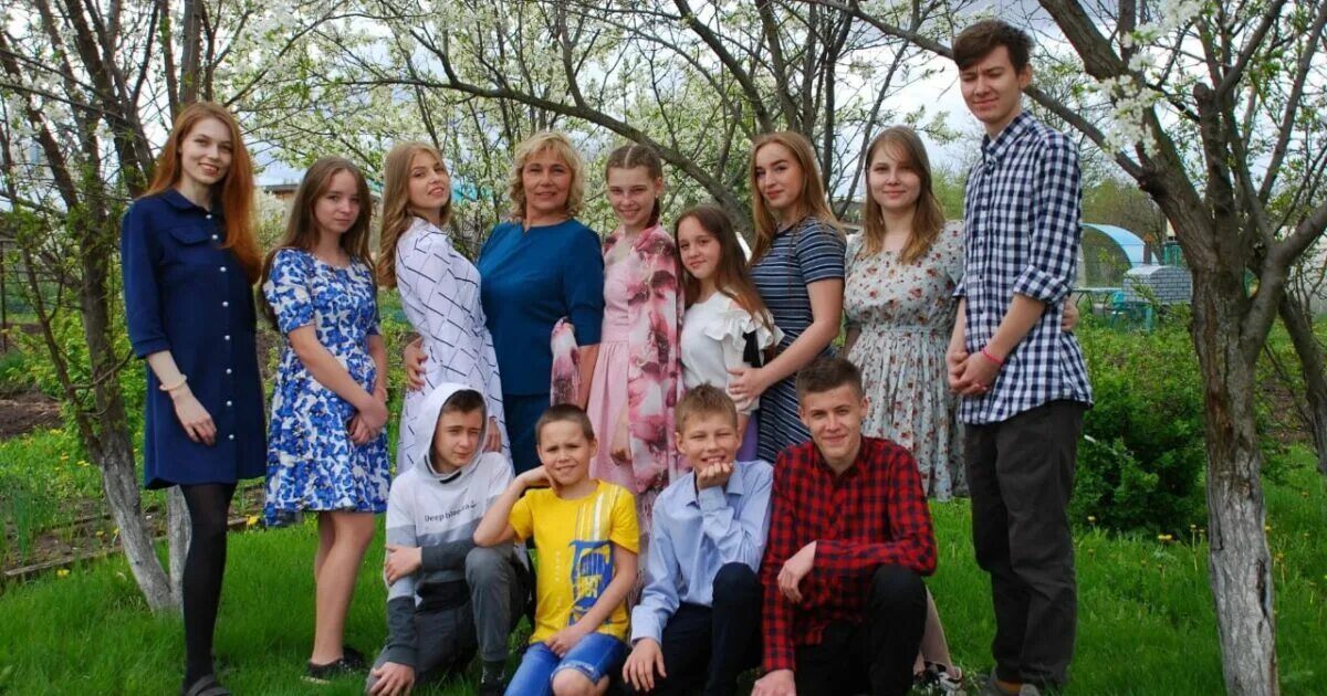 Многодетные семьи данные
