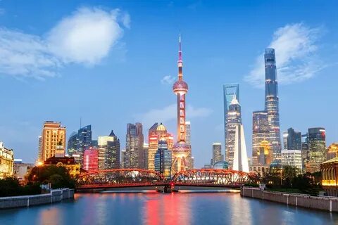 Shanghai city china