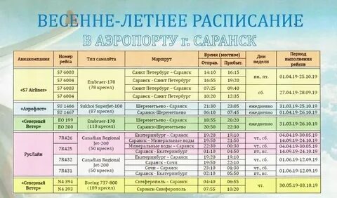 Саранск большое игнатово расписание