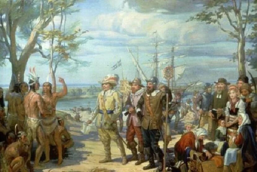 Колониальная история сша. Христофор Колумб и туземцы. Колонизация Америки. Колонизация Северной Америки голландцами. Колумб и индейцы.